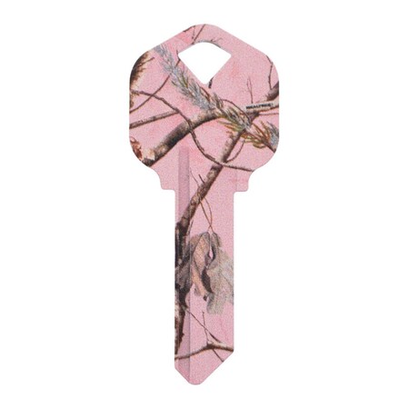 Hillman RealTree Pink House & Office Universal Key Blank for Single Sided - Case of 6 5934096